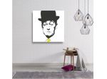 Quadro Toto dipinto a mano pop art