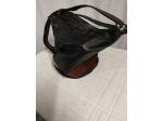 Borsa a sacco in pelle marca Nanchino Vintage anni '70.