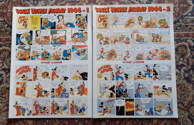 Walt Disney Sunday pages - Comic art collana Gertie daily 26 albi 1932 - 1944 - Foto 7
