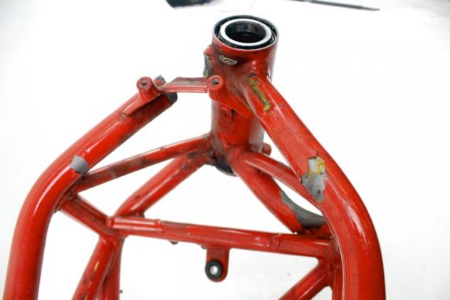 DUCATI MONSTER 695 47011862BA TELAIO CON DOCUMENTI 06 - 08 FRAME DANNEGGIATO - Foto 8