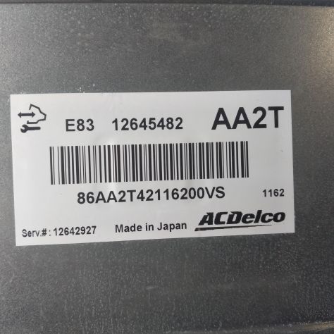 Centralina motore (ECU) ACDelco E83 CENTRALINA MOTORE CHEVROLET AVEO ACDELCO 126