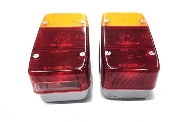 FANALE POSTERIORE (STOP) SIEM ORIGINALE PIAGGIO APE MP - Foto 2