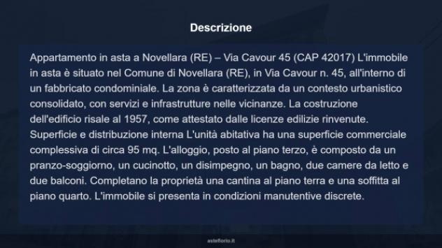 Immobile in asta di 95 m² in vendita a Novellara - Foto 7