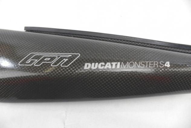 DUCATI MONSTER S4 916 48210312AA 48210322BA FIANCHETTI CARBONIO 01 - 02 CARBON SIDE COVERS - Foto 8