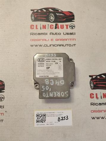 CENTRALINA AIRBAG KIA Sorento 1° Serie 95910-3E100 5WK43062 (0206)