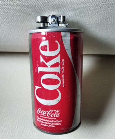 Coca-Cola porta bottiglie litro e 25cl, bottiglietta E. Fiorucci, accendisigari - Foto 2