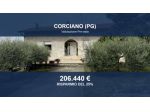 Immobile in asta di 153 m² con più di 5 locali e box auto in vendita a Corciano