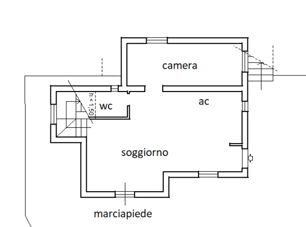 VENDESI A CHIUSAVECCHIA CASA INDIPENDENTE IN OTTIMO STATO CON GARAGE E GRANDE TERRENO DI OLTRE 4000 MQ - Foto 7