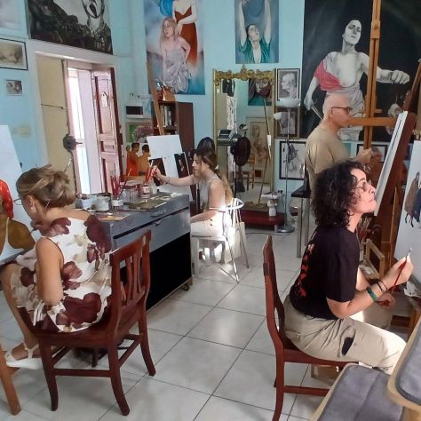 Corso di pittura e disegno di Simona Mostrato Arte - info 3405664086