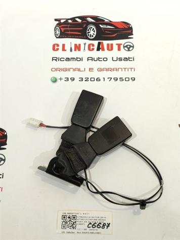 AGGANCIO CINTURA DI SICUREZZA POSTERIORE CITROEN C4 Cactus 98059713XT EB2FD-HMU-HM01 (1418) - Foto 4