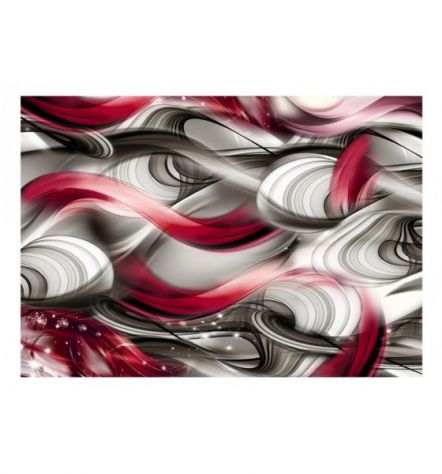 Fotomurale Adesivo Stravagante Rosso ARREDALACASA - Foto 2