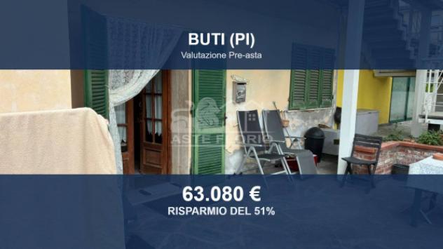 Immobile in asta di 112 m², box auto in vendita a Buti
