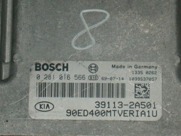 0281016566 ECU CENTRALINA Hyundai Kia 0281016566 0 281 016 566 391132A501 - Foto 2