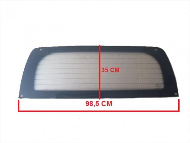 7R114D LUNOTTO VETRO CRISTALLO POSTERIORE TERMICO AIXAM 300 400 500 EVOLUTION
