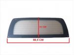 7R114D LUNOTTO VETRO CRISTALLO POSTERIORE TERMICO AIXAM 300 400 500 EVOLUTION