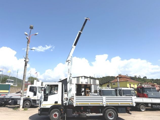 camion iveco eurocargo 75e18 stralis ribaltabile e gru - Foto 8