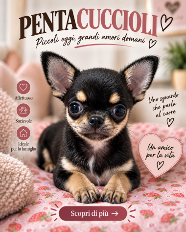CHIHUAHUA TOY CUCCIOLI selezionati pag in 12 rate