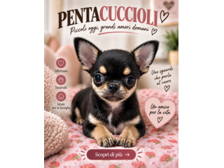 CHIHUAHUA TOY CUCCIOLI selezionati pag in 12 rate