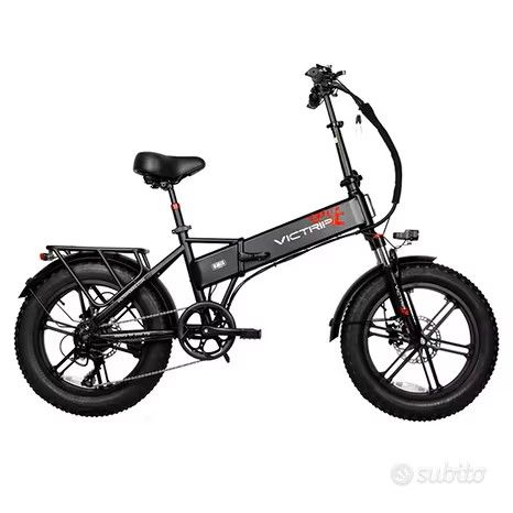 Victrip T5 Fat Bike Pieghevole 750W 48V - Foto 3