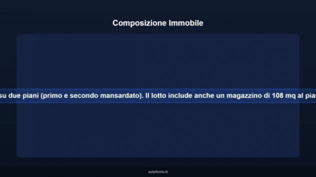 Immobile in asta di 150 m² con più di 5 locali e box auto in vendita a Ivrea - Foto 9
