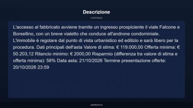 Immobile in asta di 129 m² con più di 5 locali e box auto in vendita a Paceco - Foto 17