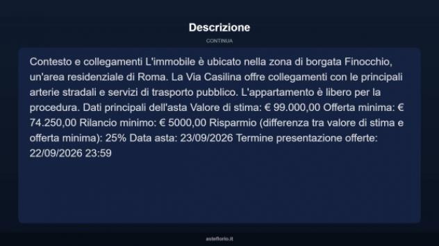 Immobile in asta di 63 m² in vendita a Roma - Foto 10