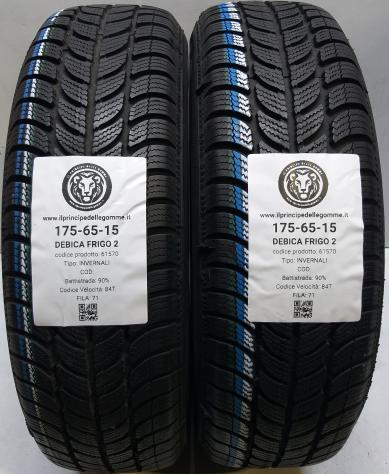 2 GOMME 175 65 15 DEBICA A61570