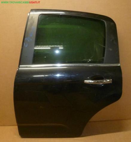 PORTA POST.S. GRIGIO SCURO MET. C/ALZ.  Carrozzeria  Lamierati esterni  Porte  Porta post. sx. CITROEN - C3 - 01-10-2009 - 01-10-2016