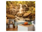 Fotomurale Adesivo Con La Cascata Tra I Sassi Arredalacasa
