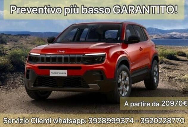 Jeep Avenger 1.2  Longitude - NUOVA DA IMMATRICOLARE -