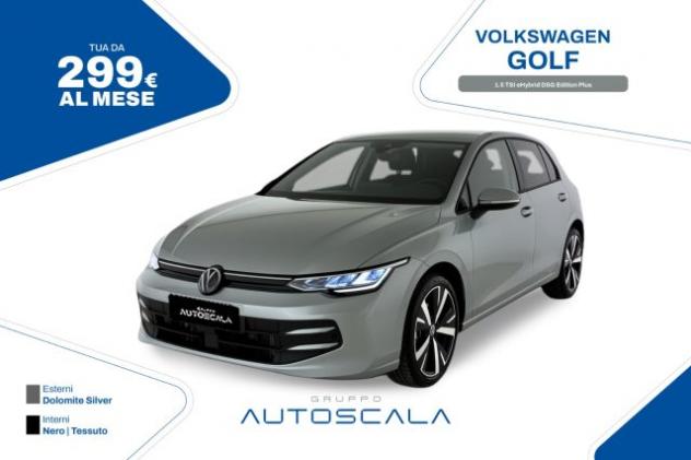 VOLKSWAGEN Golf 1.5 TSI eHybrid DSG Edition Plus rif. 24105312