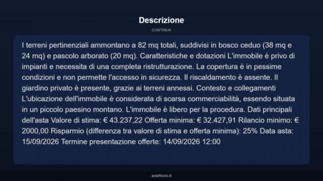 Immobile in asta di 126 m² con più di 5 locali in vendita a Fivizzano - Foto 15