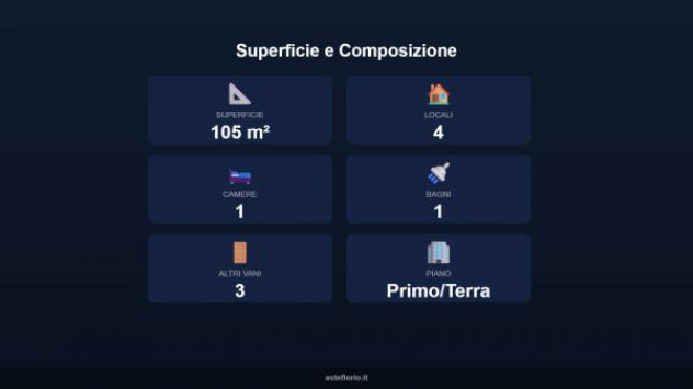 Immobile in asta di 105 m² in vendita a Perugia - Foto 16