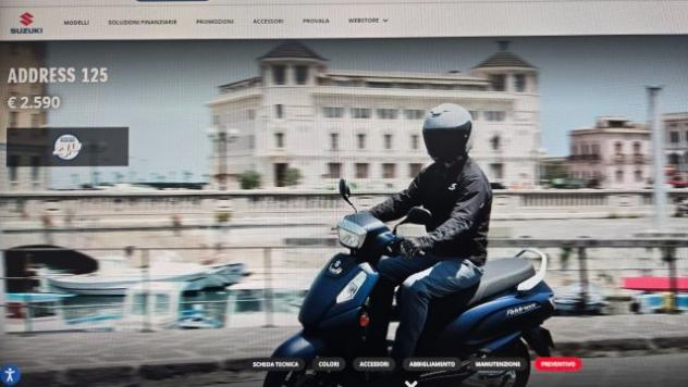 SUZUKI Address 125 EURO 5 + rif. 23295912