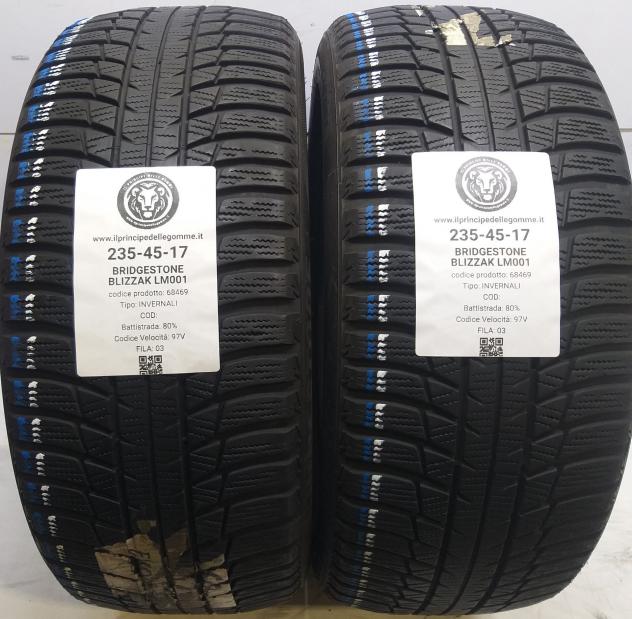 2 GOMME 235 45 17 BRIDGESTONE A68469