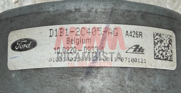 10022009334 Ford Fiesta 2013 gruppo pompa ABS