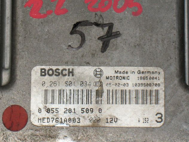 0261S01034 ECU ALFA BRERA SPIDER 159 2.2 MED7.6.1 00552015090 552015090 - Foto 2