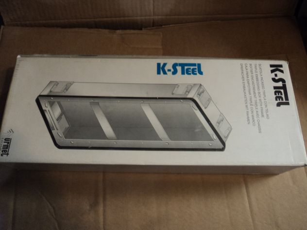 URMET 1155/63 SCATOLA DA INCASSO PER SISTEMI K-STEEL - Foto 3