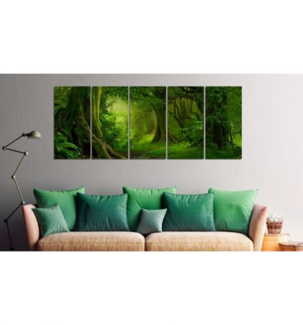 Quadro Immerso Nella Foresta 200x80 E 225x90 ARREDALACASA - Foto 2