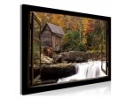 Quadro Casetta Nella Foresta 90x60 E 120x80 ARREDALACASA