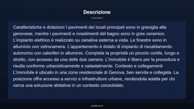Immobile in asta di 58 m² in vendita a Genova - Foto 8