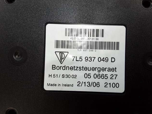 MODULO ELETTRONICO PORSCHE Cayenne 1° Serie 7L5937049D M02.2Y Benzina 3200 (0207) - Foto 2