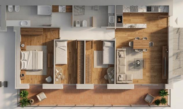 Vendita Appartamento da 106 mq in via carlo urbani - Foto 15