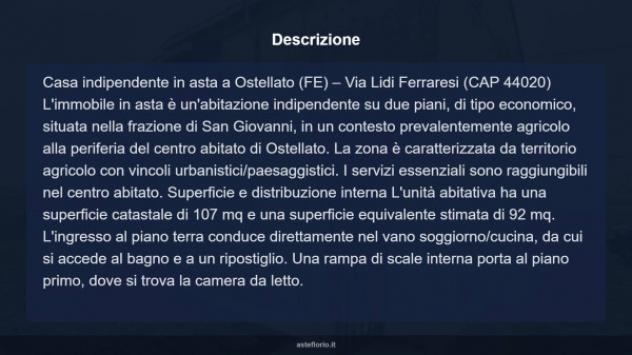 Immobile in asta di 107 m² in vendita a Ostellato - Foto 12