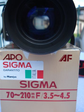 VENDO ZOOM SIGMA 70 - 210 NUOVO TENUTO BENISSIMO - Foto 9