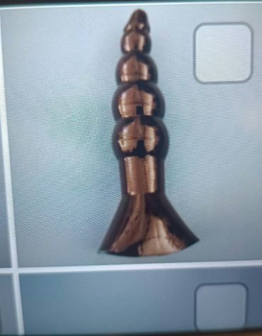 Dildo anale in silicone