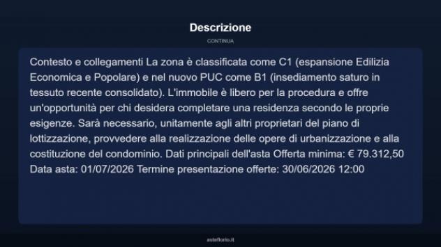 Immobile in asta di 558 m² in vendita a Castelnuovo Cilento - Foto 12