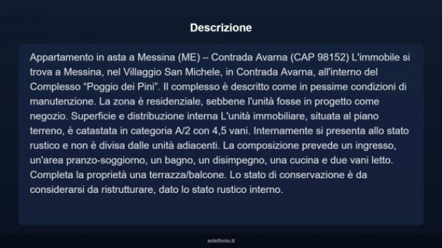 Immobile in asta di 68 m² in vendita a Messina - Foto 3