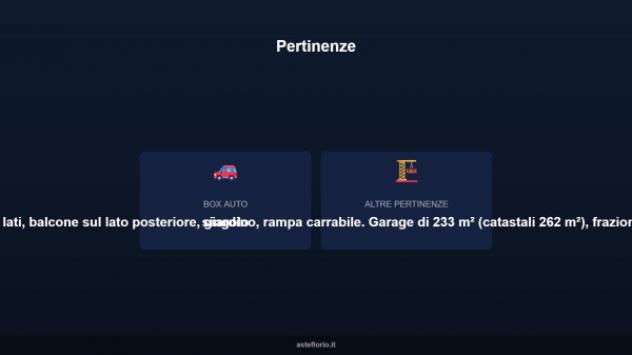 Immobile in asta di 352 m² con più di 5 locali e box auto in vendita a Roma - Foto 9