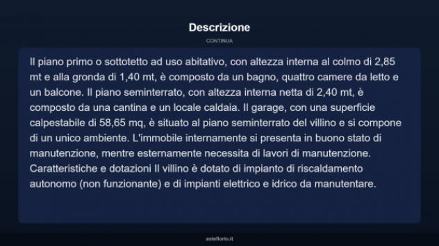 Immobile in asta di 242 m² con più di 5 locali e box auto in vendita a Trevignano Romano - Foto 5